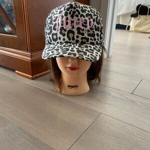 Juicy Couture Leopard Cheetah Baseball Cap